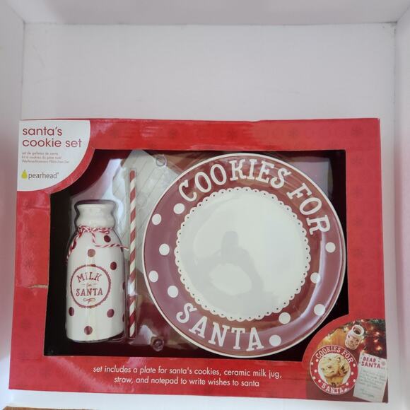 Santa's Cookie set Christmas New in Box - Picture 1 of 3